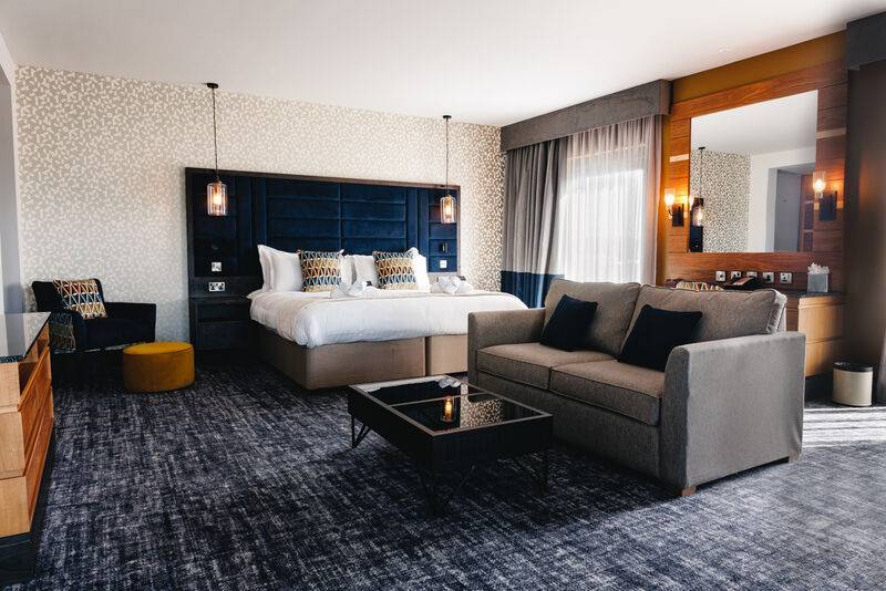 Luxury 2 Person Bedroom at Casa Hotel, Peak District