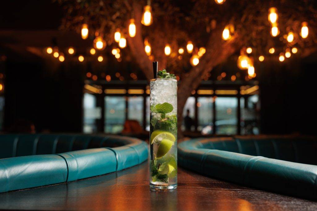 Cocktail in a Barca Bar